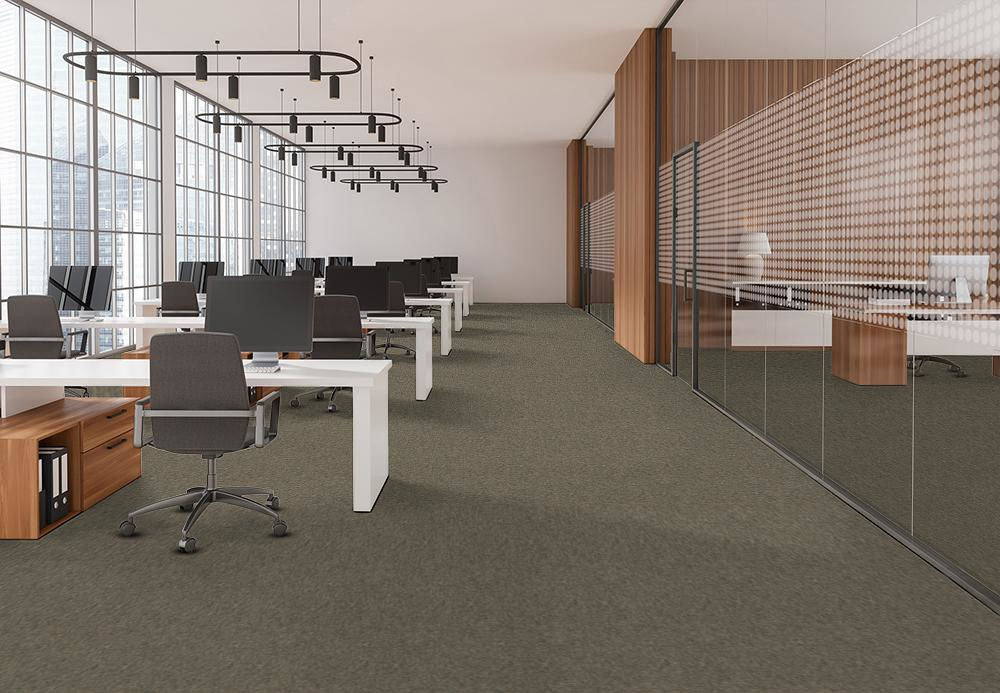 EF Contract - Streaming - 24 in. x 24 in. - Commercial Carpet Tile - Latency floor installation