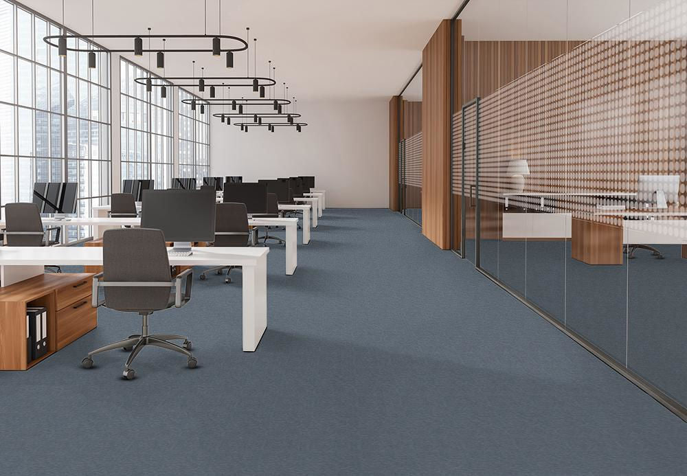 EF Contract - Chivalry - 24 in. x 24 in. - Commercial Carpet Tile - Truthful floor installation