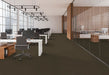 EF Contract - Uplink 20 - Commercial Carpet Tile - Pecan floor installation