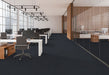 EF Contract - Uplink Groove - 24 in. x 24 in. - Commercial Carpet Tile - Denim floor installation
