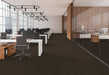 EF Contract - Uplink Groove - 24 in. x 24 in. - Commercial Carpet Tile - Pecan floor installation