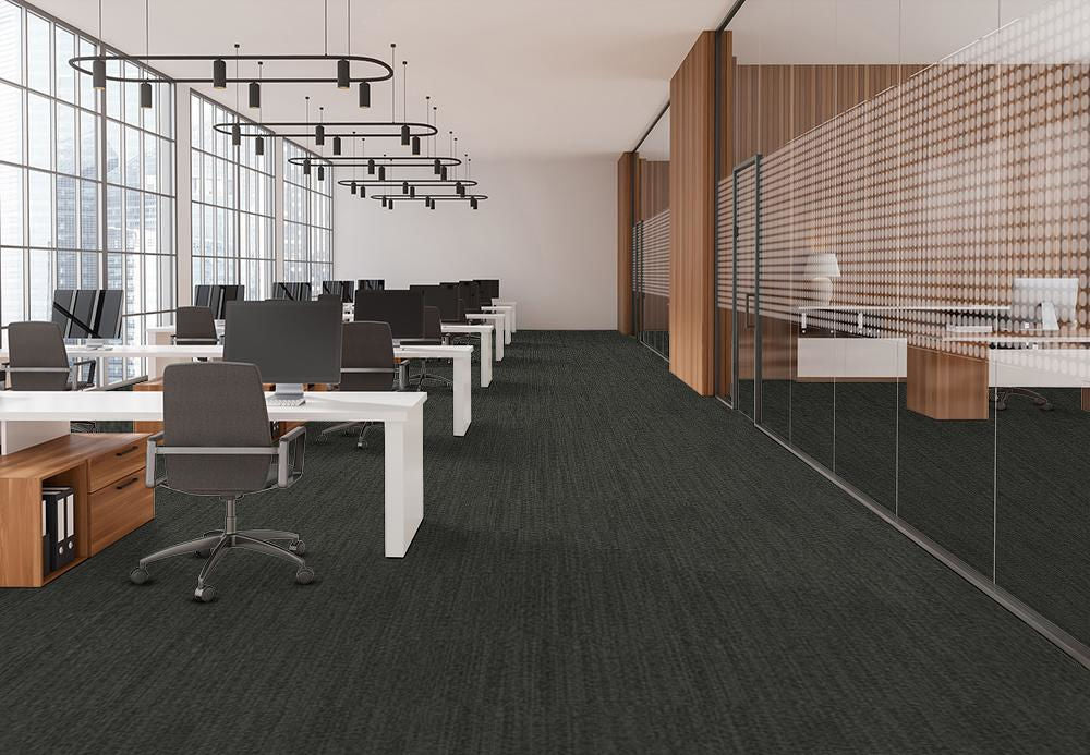 EF Contract - Cabled - 24 in. x 24 in. - Commercial Carpet Tile - Application floor installation