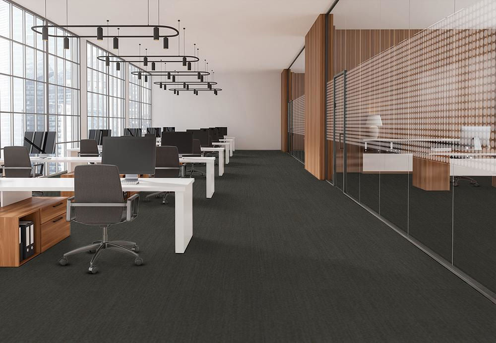 EF Contract - Cabled - 24 in. x 24 in. - Commercial Carpet Tile - Session floor installation