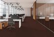 EF Contract - Uplink 26 - Commercial Carpet Tile - Red floor installation