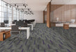 EF Contract - Amplify - 24 in. x 24 in. - Commercial Carpet Tile - Royal Purple floor installation