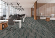 EF Contract - Amplify - 24 in. x 24 in. - Commercial Carpet Tile - Ocean Tropic floor installation