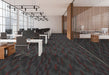 EF Contract - Magnify - 24 in. x 24 in. - Commercial Carpet Tile - Chili Red floor installation