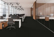EF Contract - Uplink - 24 in. x 24 in. - Commercial Carpet Tile - Licorice floor installation