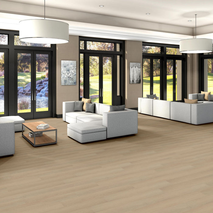 Philadelphia Commercial - Quietude - Luxury Vinyl Tile - Serene Sand Room Scene