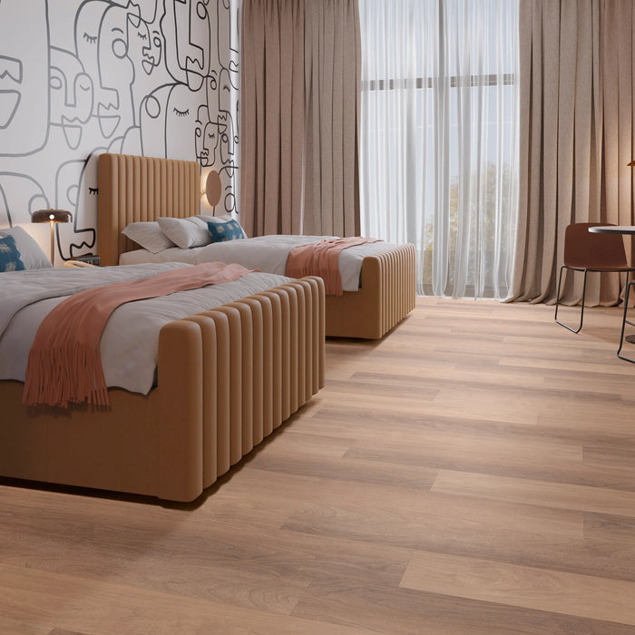 Philadelphia Commercial - Quietude - Luxury Vinyl Tile - Subdued Sienna Room Scene