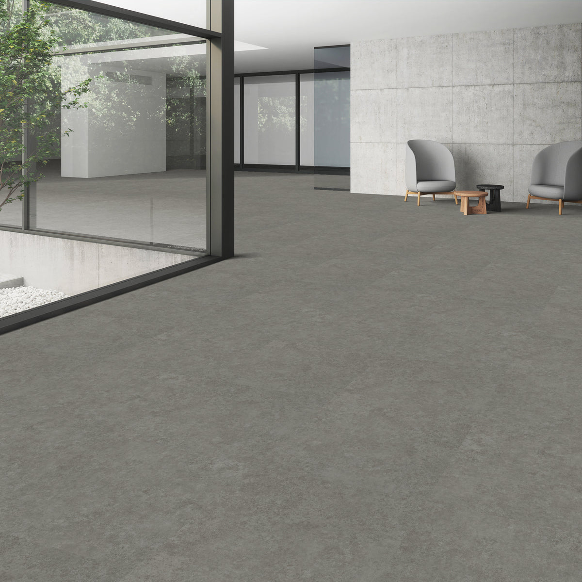 Patcraft - Set In Concrete - Aggregate - Luxury Vinyl Tile - Clast