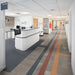 Karndean - Opus 6 in. x 36 in. Commercial Gluedown Vinyl Plank - Burnt Sienna Hospital Install