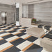 Karndean - Opus 18 in. x 36 in. Commercial Gluedown Vinyl Tile - Black Iron Lobby Install