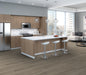Philadelphia Commercial - Silva Valley 20 - Luxury Vinyl Plank - Salt Creek floor installation