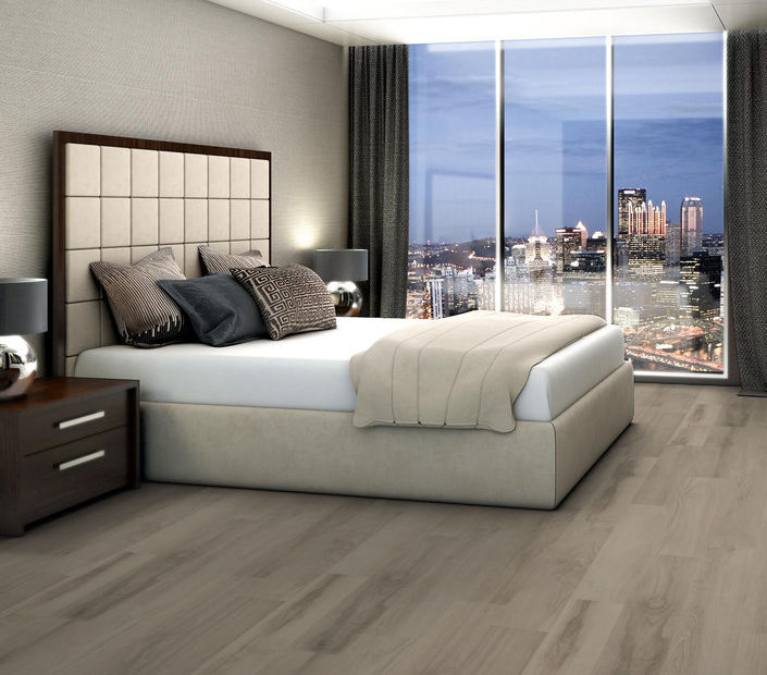 Philadelphia Commercial - Silva Valley 20 - Luxury Vinyl Plank - Salt Creek floor installation