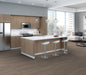 Philadelphia Commercial - Purview SPC ILLE - Luxury Vinyl Plank - Sedona floor installation