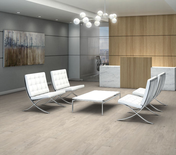 Philadelphia Commercial - Purview 5 - Luxury Vinyl Tile - Antler floor installation
