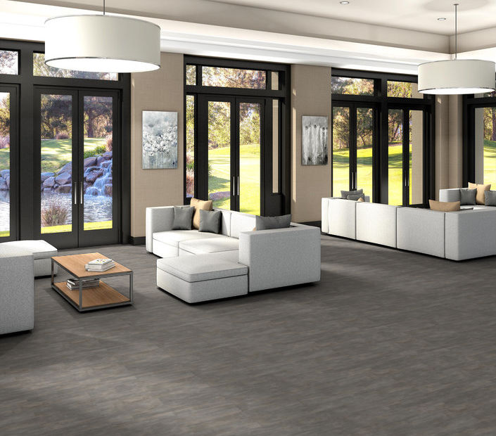 Philadelphia Commercial - Purview SPC Click - Luxury Vinyl Plank - Samovar floor installation
