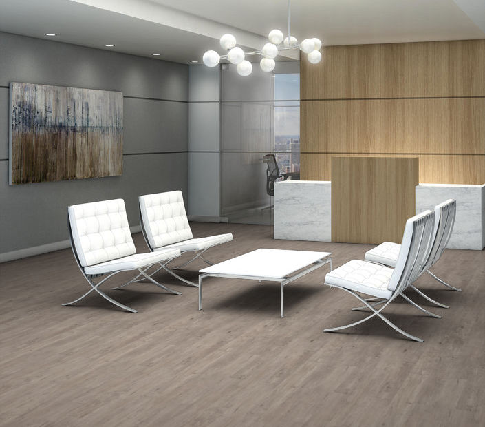 Philadelphia Commercial - Purview SPC Click - Luxury Vinyl Plank - Nomadic floor installation