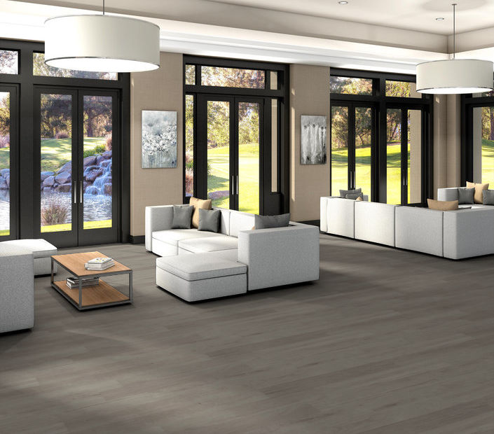 Philadelphia Commercial - Silva Valley 20 - Luxury Vinyl Plank - Three Lakes floor installation