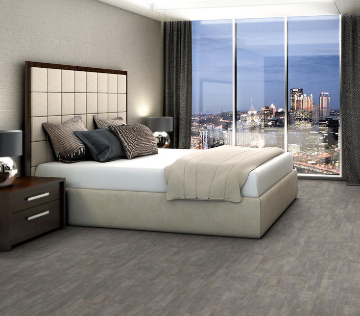 Philadelphia Commercial - Purview SPC Click - Luxury Vinyl Plank - Samovar floor installation