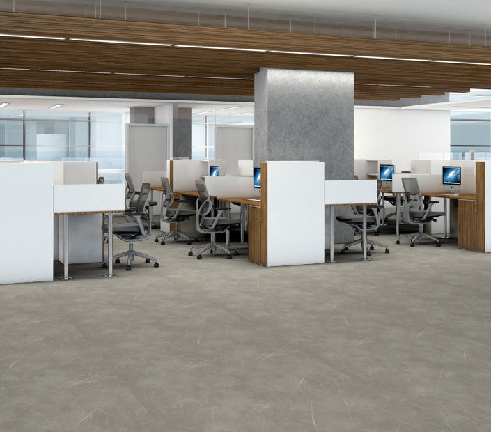 Philadelphia Commercial - Vecchio - Luxury Vinyl Tile - Giallo floor installation