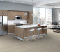 Philadelphia Commercial - Purview 20 - Luxury Vinyl Tile - Ecru floor installation