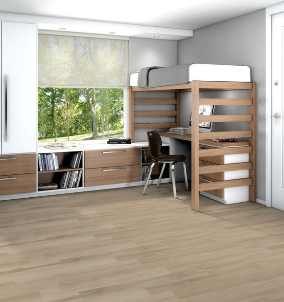 Philadelphia Commercial - Silva Valley 12 - Luxury Vinyl Plank - White Sands floor installation