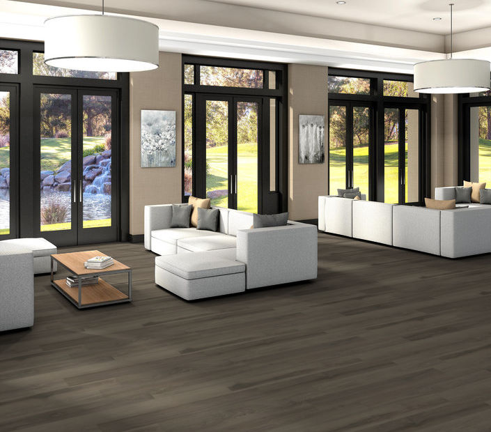 Philadelphia Commercial - Silva Valley 12 - Luxury Vinyl Plank - Yaquina Bay floor installation