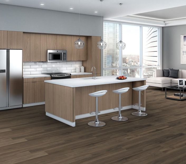 Philadelphia Commercial - Silva Valley 12 - Luxury Vinyl Plank - Falls Creek floor installation