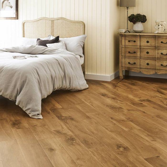 Karndean Van Gogh 7 in. x 48 in. LVT - Wellington Oak Installed