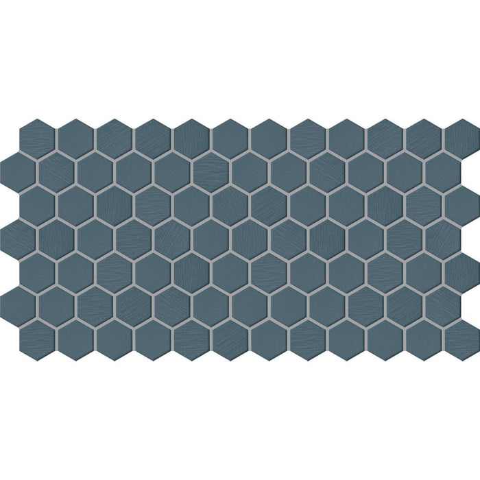 Daltile - Keystones - 2" x 2" Hexagon - Porcelain Tile Mosaic - Matte - Galaxy