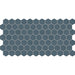 Daltile - Keystones - 2" x 2" Hexagon - Porcelain Tile Mosaic - Matte - Galaxy