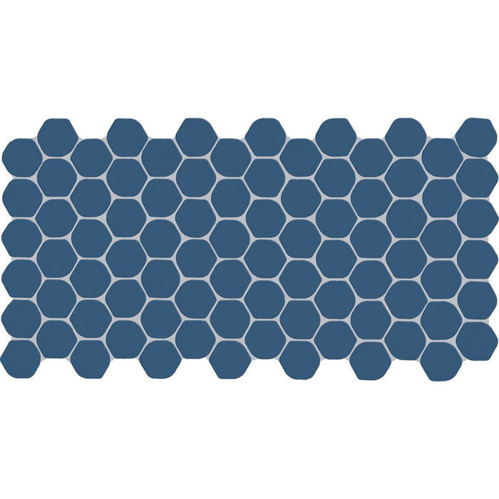 Daltile - Keystones - 2" Organic Hexagon - Porcelain Tile Mosaic - Matte - Galaxy