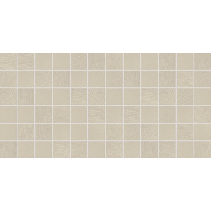 Daltile - Keystones - 1" x 1" Straight Joint - Porcelain Tile Mosaic - Matte - Urban Putty
