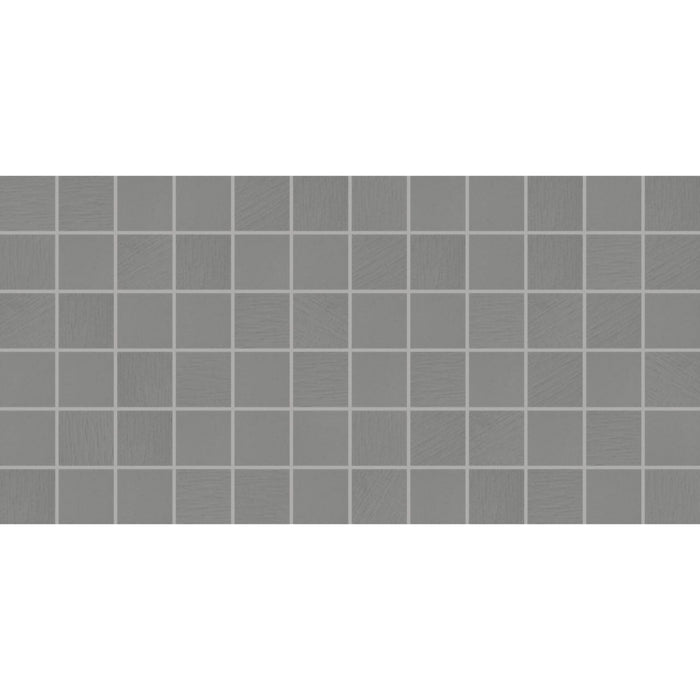 Daltile - Keystones - 1" x 1" Straight Joint - Porcelain Tile Mosaic - Matte - Suede Gray