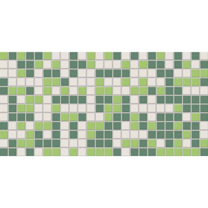 Daltile - Keystones - 1" x 1" Straight Joint - Porcelain Tile Mosaic - Matte - Olive Blend