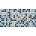 Daltile - Keystones - 1" x 1" Straight Joint - Porcelain Tile Mosaic - Matte - Berry Blend