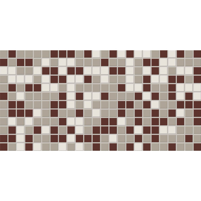 Daltile - Keystones - 1" x 1" Straight Joint - Porcelain Tile Mosaic - Matte - Maple Blend