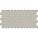 Daltile - Keystones - 2" x 2" Hexagon - Porcelain Tile Mosaic - Matte - Desert Gray
