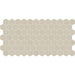 Daltile - Keystones - 2" x 2" Hexagon - Porcelain Tile Mosaic - Matte - Urban Putty