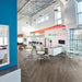Karndean - Opus 6 in. x 36 in. Commercial Gluedown Vinyl Plank - Washed Walnut Room Scene