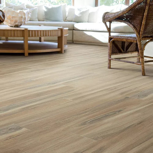 Mohawk - SolidTech Select -Explorer's Cove 7 in. x 48 in. - Sandy Valley - Room Scene
