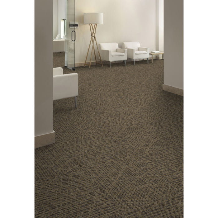 Aladdin Commercial Refined Look Carpet Tile - Fine Line - Room Scene