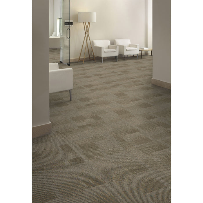 Aladdin Commercial - Commerce - Sweeping Gestures - Carpet Tile - Performance Driven - Room Scene