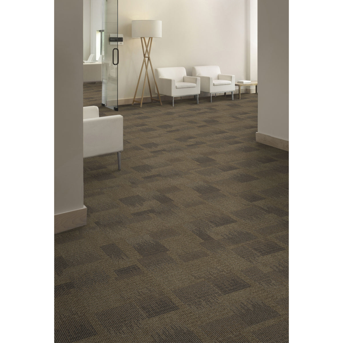 Aladdin Commercial - Commerce - Onward Bound - Carpet Tile - Lasting Impression - Room Scene