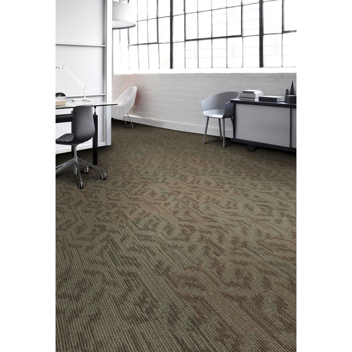 Aladdin Commercial - Translations - Spirited Moment Carpet Tile - Lateral Surface - Room Scene