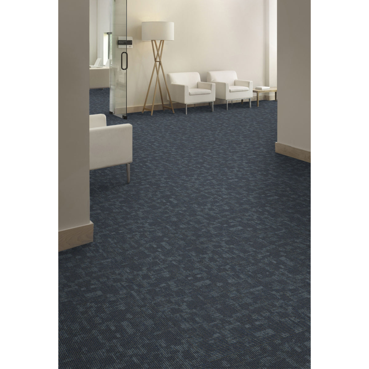 Aladdin Commercial - Cognitive Plank - Cool Calm - Carpet Tile - Perception - Room Scene