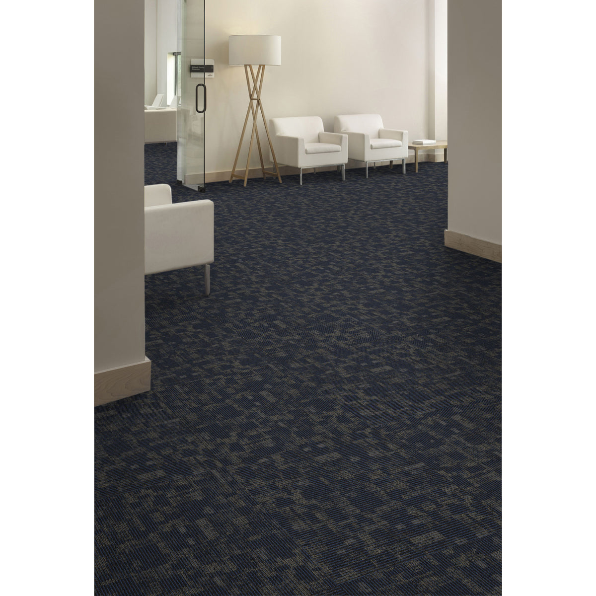 Aladdin Commercial - Cognitive Plank - Cool Calm - Carpet Tile - Awareness - Room Scene