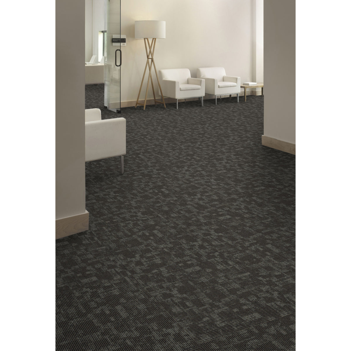 Aladdin Commercial - Cognitive Plank - Cool Calm - Carpet Tile - Insightful -  Room Scene